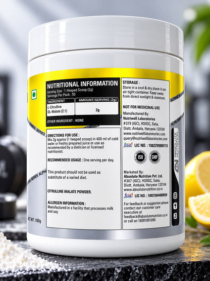 Citrulline Malate 100gm
