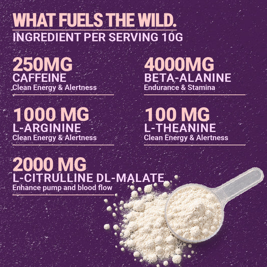 Junglee Pre Workout- Wild Berry