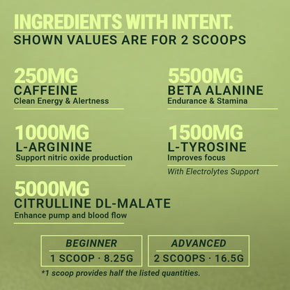 Shrooms Pre Workout - Citrus Lime