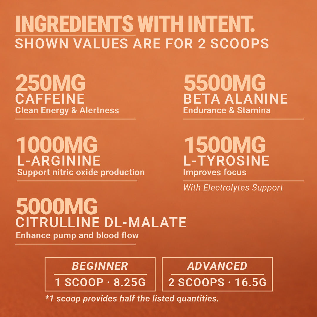 Shrooms Pre Workout - Orange