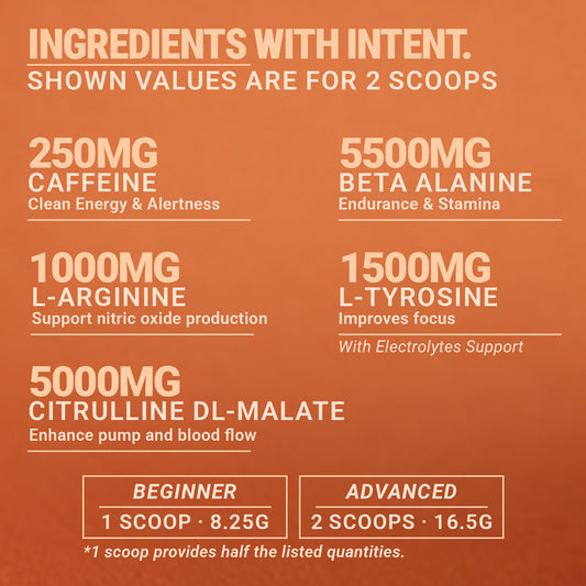 Shrooms Pre Workout - Orange