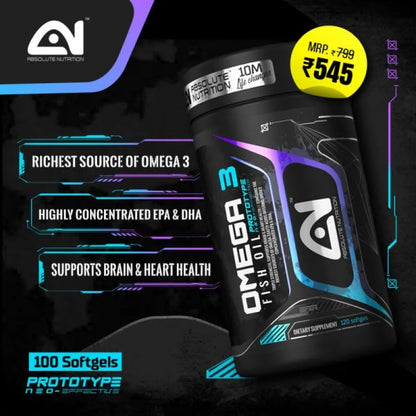 Absolute Nutrition Omega 3 Fish Oil