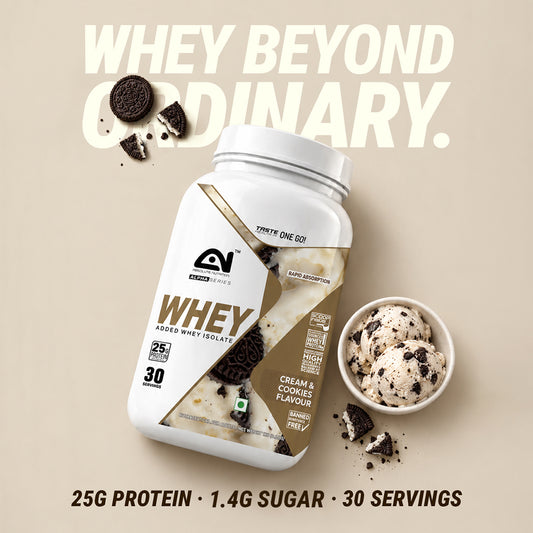 Whey Protein 1 Kg - Cream and Cookies