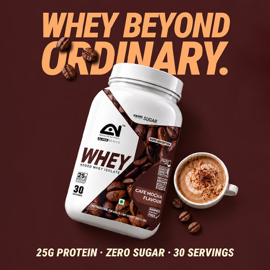 Whey Protein 1 Kg - Cafe Mocha