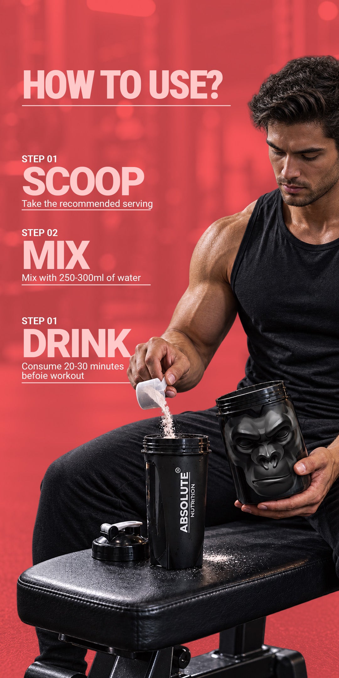 Junglee Pre Workout- Watermelon