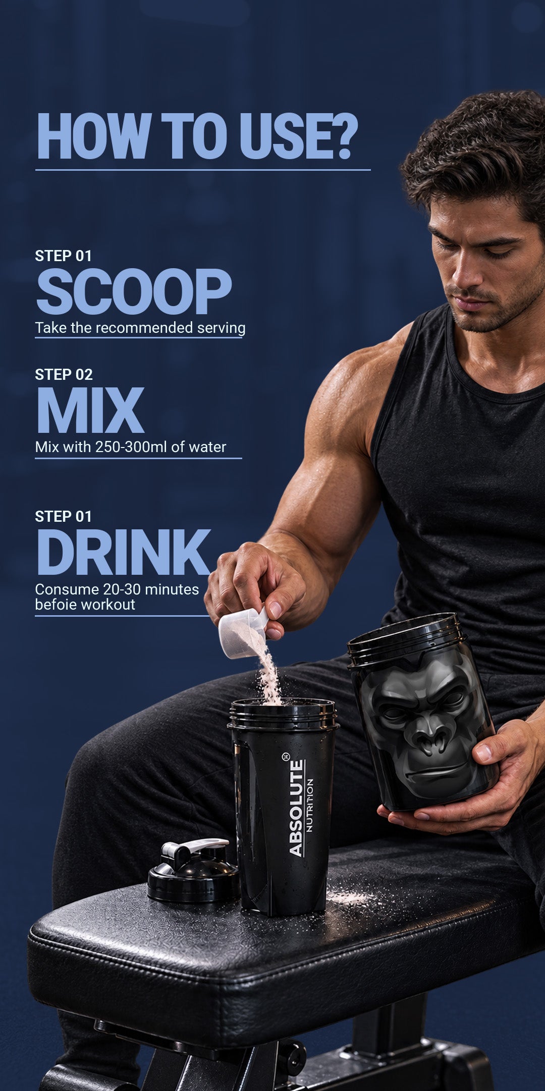 Junglee Pre Workout- Black Grapes