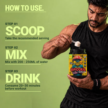 Shrooms Pre Workout - Citrus Lime
