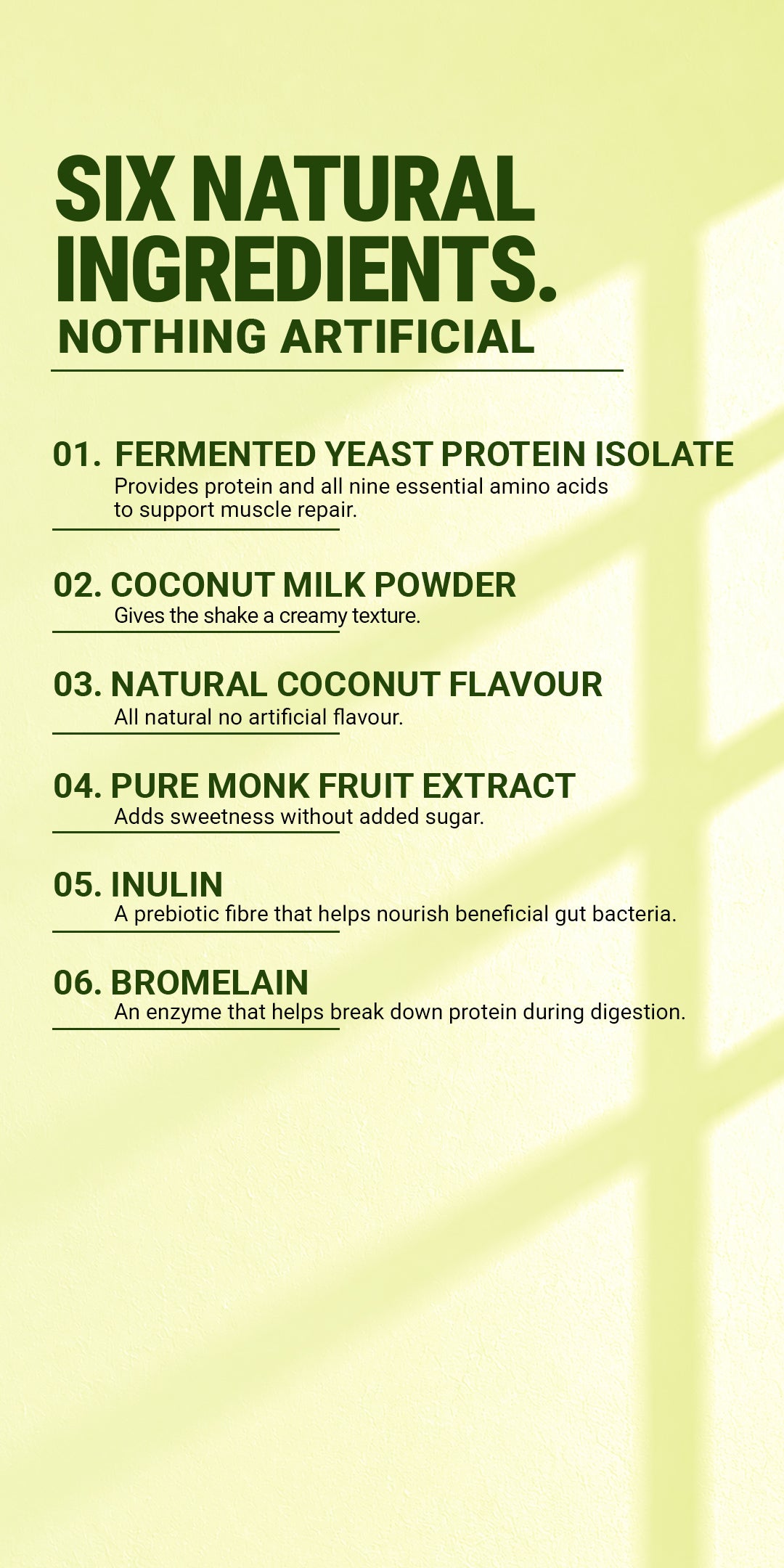 Fermented Yeast Protein Isolate 1Kg - Coconut Ice Cream