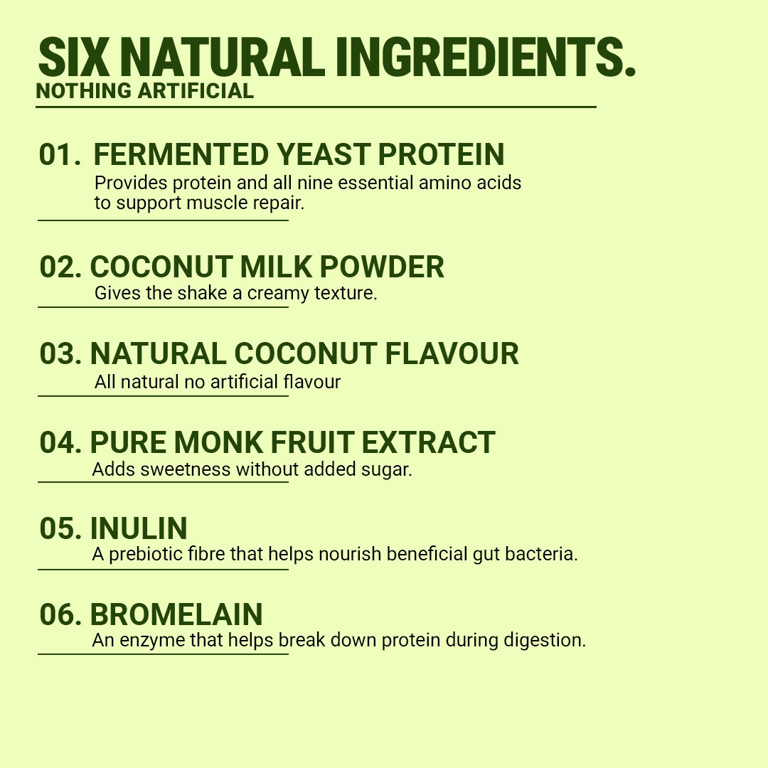 Yeast Protein Isolate 1Kg - Coconut Ice Cream