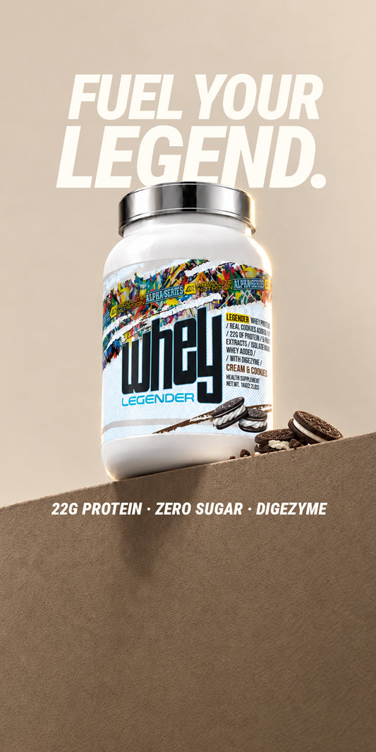 Legender Whey 1kg - Cream & Cookies
