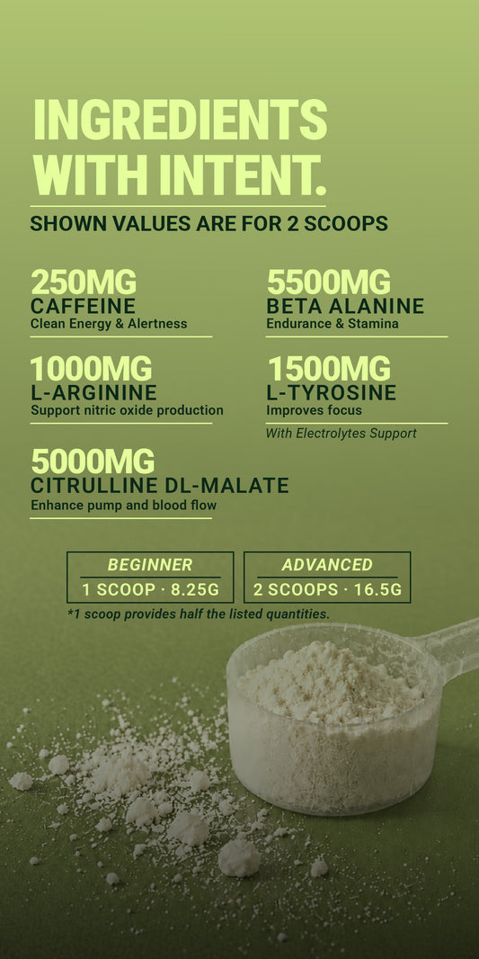 Shrooms Pre Workout - Citrus Lime