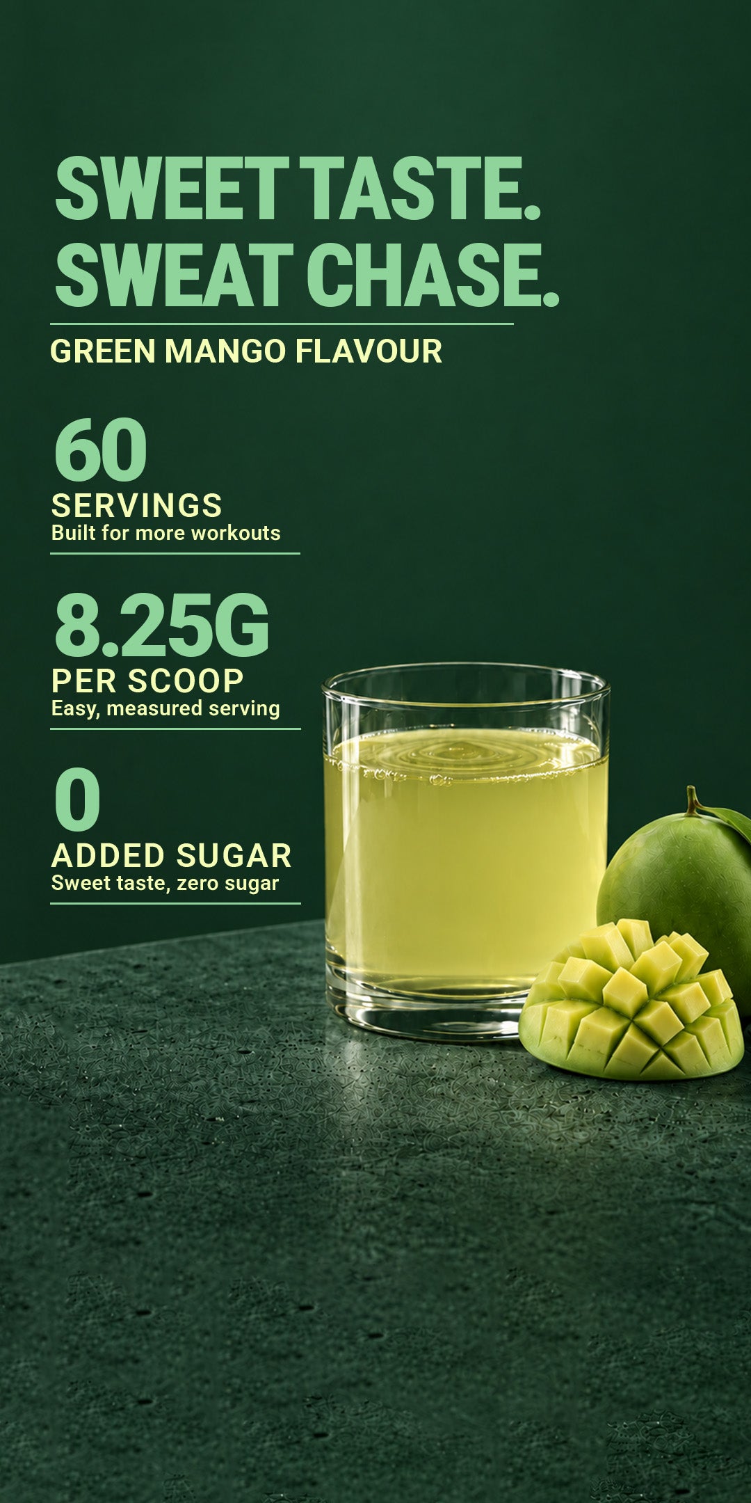 Shrooms Pre Workout - Green Mango