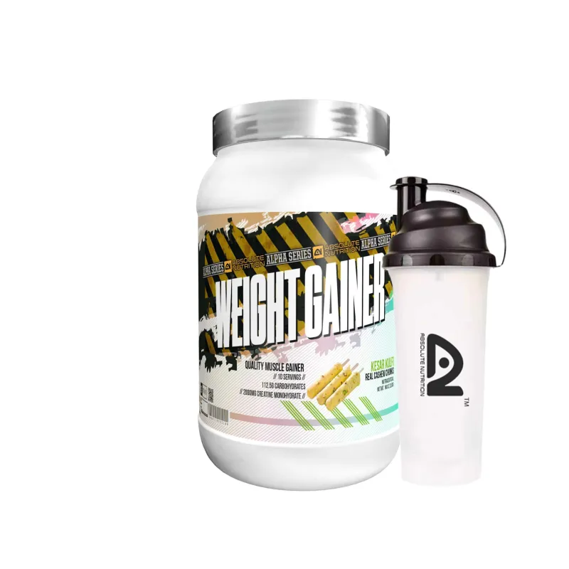 Absolute Nutrition’s Alpha Weight Gainer 1 KG (Free Shaker)