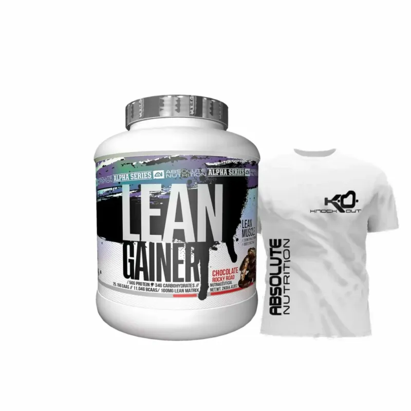 Absolute Nutrition’s Alpha Lean Gainer 2 Kg (Free T-Shirt)