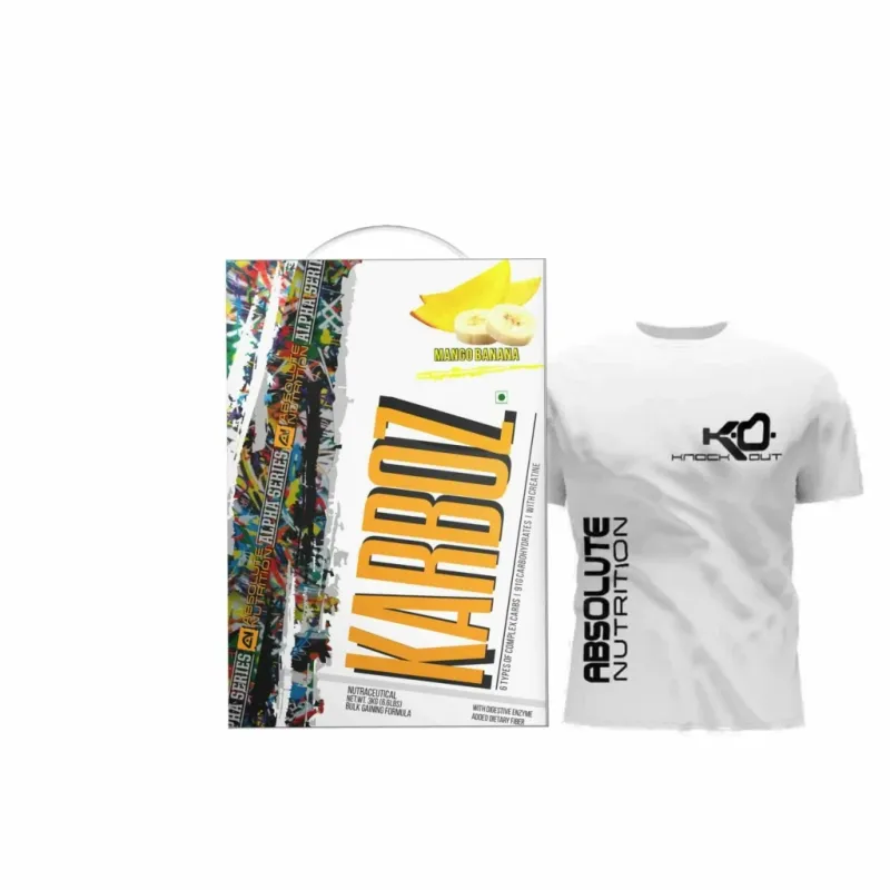 Absolute Nutrition’s Alpha Karboz 3KG (Free T-Shirt)