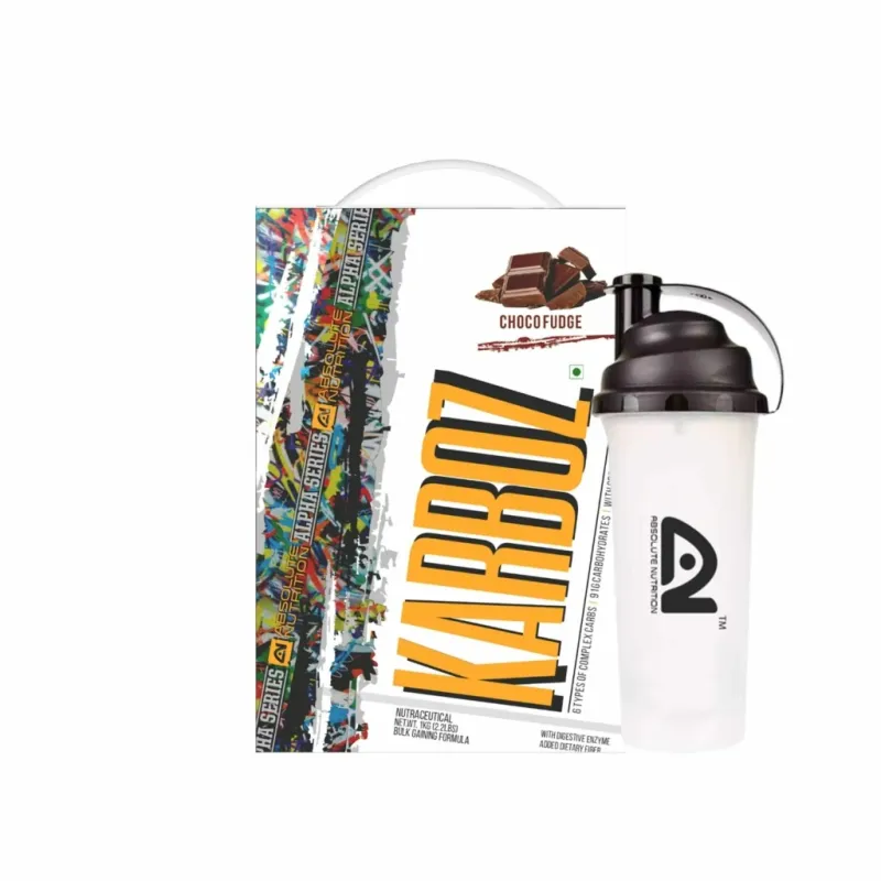 Absolute Nutrition’s Alpha Karboz 1 KG (Free Shaker)