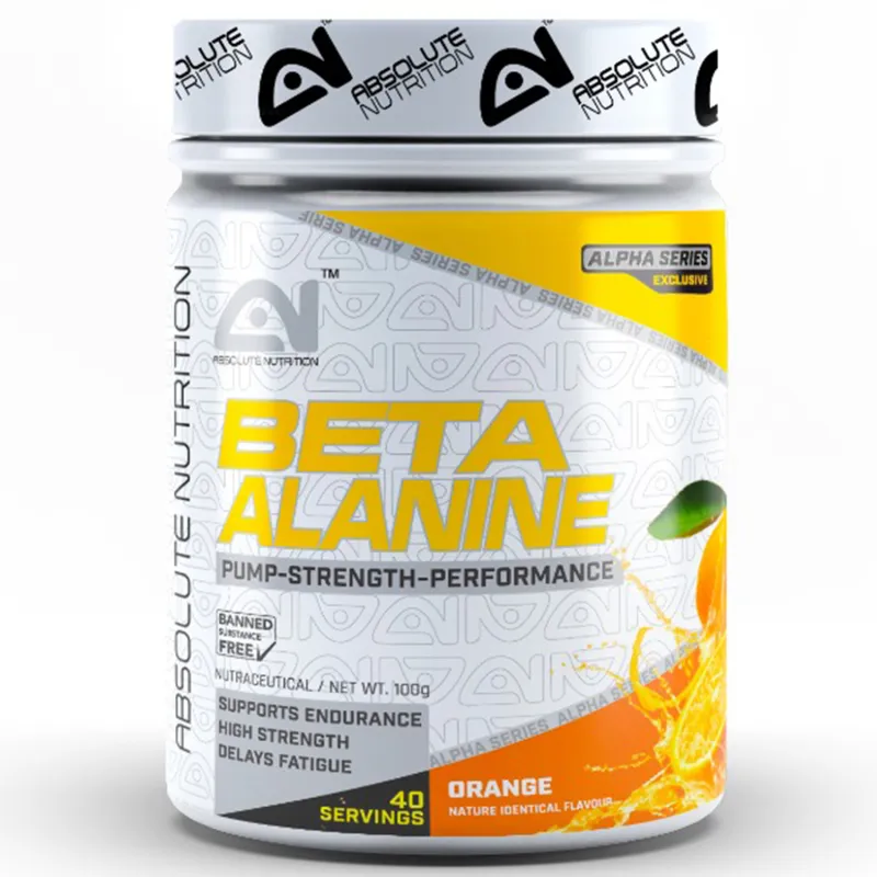 Absolute Nutrition’s Alpha Series Exclusive Beta Alanine 100 GMS (Orange)