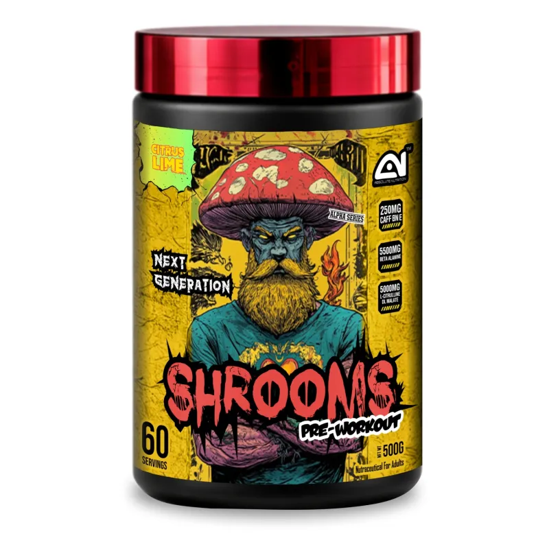 PREWORK OUT SHROOMS 500GM (FREE gallon shaker 1.5L)